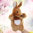 thumbnail image 3 of MasteelfCA Kangaroo Shape Hand Puppet Kangaroo Hand Puppet Toys Plush Hand Puppet Toys, 3 of 8