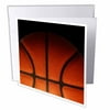 Cool Basketball Texture in partial Shadow - Greeting Cards, 6 x 6 inches, set of 12 (gc_219113_2)