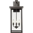thumbnail image 5 of Millennium Lighting 42603-PBK Barkeley 4 Light 27" Tall Outdoor Wall Sconce - Black, 5 of 7