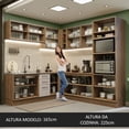 thumbnail image 5 of Cocina Integral de Esquina 459cm Agata Madesa 01 Marrón/Crema, 5 of 5