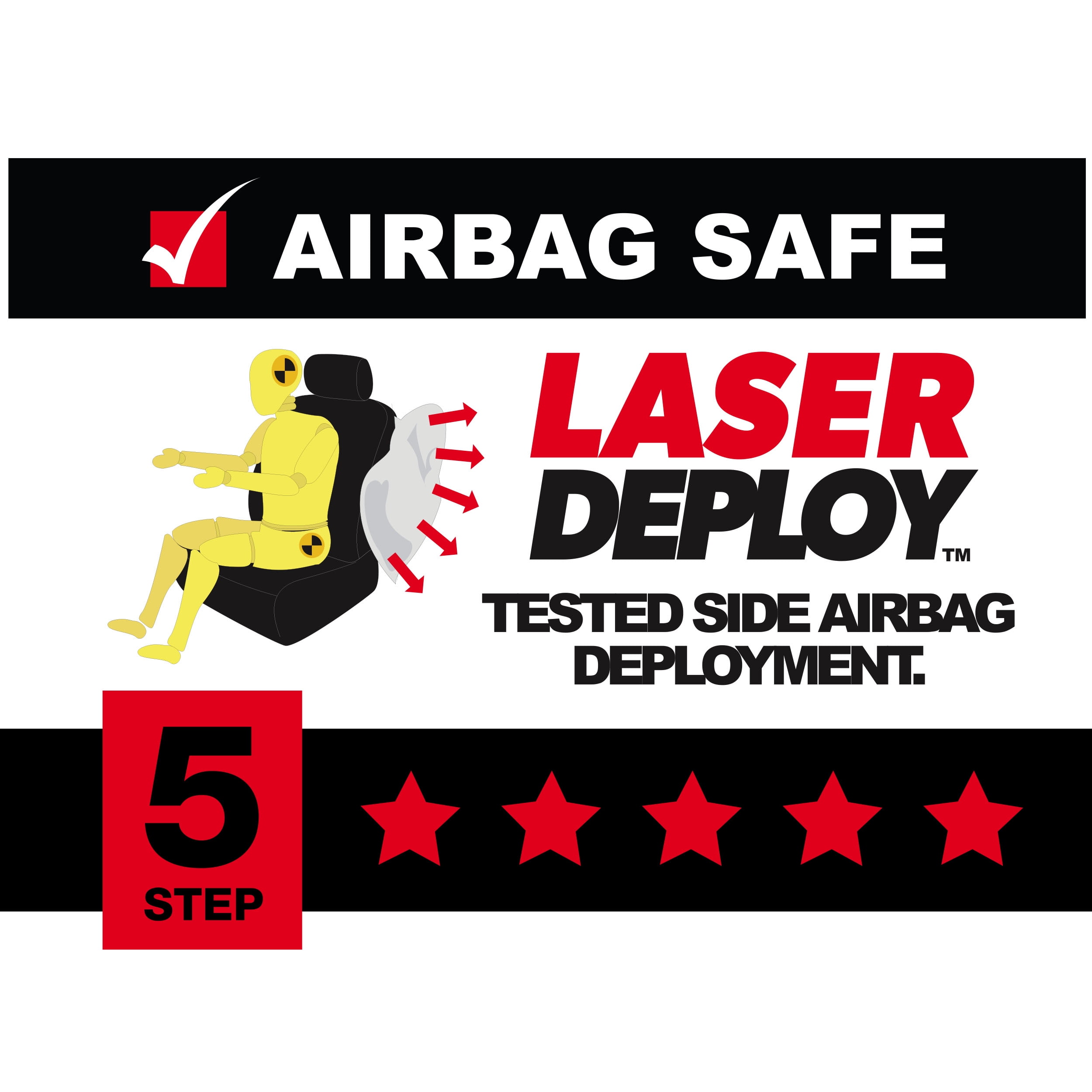 Airbag laser on sale deploy seat covers
