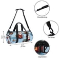 thumbnail image 5 of Christmas Gym Bags, Shoe Bag, Sports Bag, Dance Bag - All-in-One Weekender Bag (17.7 inches) with Interior Zipper Pocket and Large Capacity, 5 of 6
