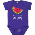 thumbnail image 3 of Inktastic I'm One in a Melon Watermelon Humor Boys or Girls Baby Bodysuit, 3 of 5