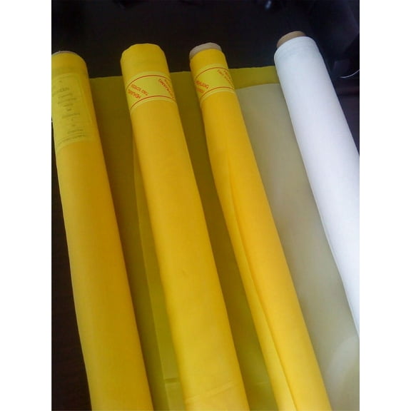 Techtongda 3 Yards Silk Screen Mesh Silk Screen Printing Fabric Mesh 50 Inches Wide Silk Screen Printing Mesh Fabric Polyester Material Silk Stencil Printing Fabric