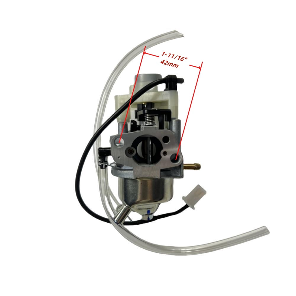 POWER PRODUCTS Carburetor with Stepped Motor and Gaskets and Fuel Line for Predator 3500-Watt Super Quiet Inverter Generator 63584
