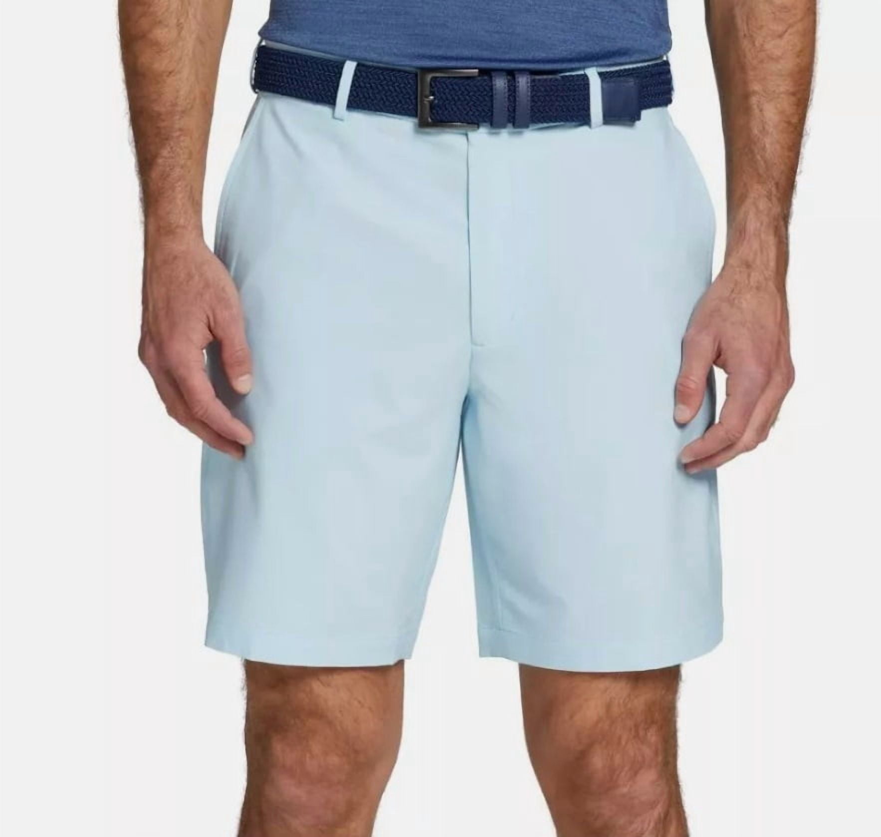 Walter Hagen Men's Performance 11 Micro Lines Golf Shorts, Size 42