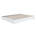 thumbnail image 4 of Nexera Paris Platform Bed, White, 4 of 7