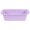 Light Purple, variant on Shoreew Nonstick Silicone Bread Loaf Pan with Handles Oven Safe Non-stick Heat-resistant Easy Release Bread Baking Tray