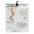 thumbnail image 5 of MeMoi Women's Thins Ultra Transparent Essential Longline Toner Control Top LUXE Pantyhose - Womens - Female, M, Nude, 5 of 8