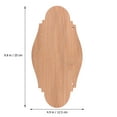 thumbnail image 2 of 2pcs Unfinished Blank Sign Hanging Sign Decorative Wood Plaques for DIY Craft, 2 of 7