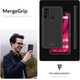 thumbnail image 7 of TUDIA MergeGrip BLU S91 Pro Case Dual Layer Heavy Duty Protective Case - Matte Black, 7 of 7