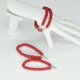 thumbnail image 1 of Accesorios de joyería de perlas, perlas de imitación de vidrio, accesorios de bricolaje, cadena de cuentas de mano, bola de piel, llavero, colgante, regalo, cadena corta pequeña, 1 of 6