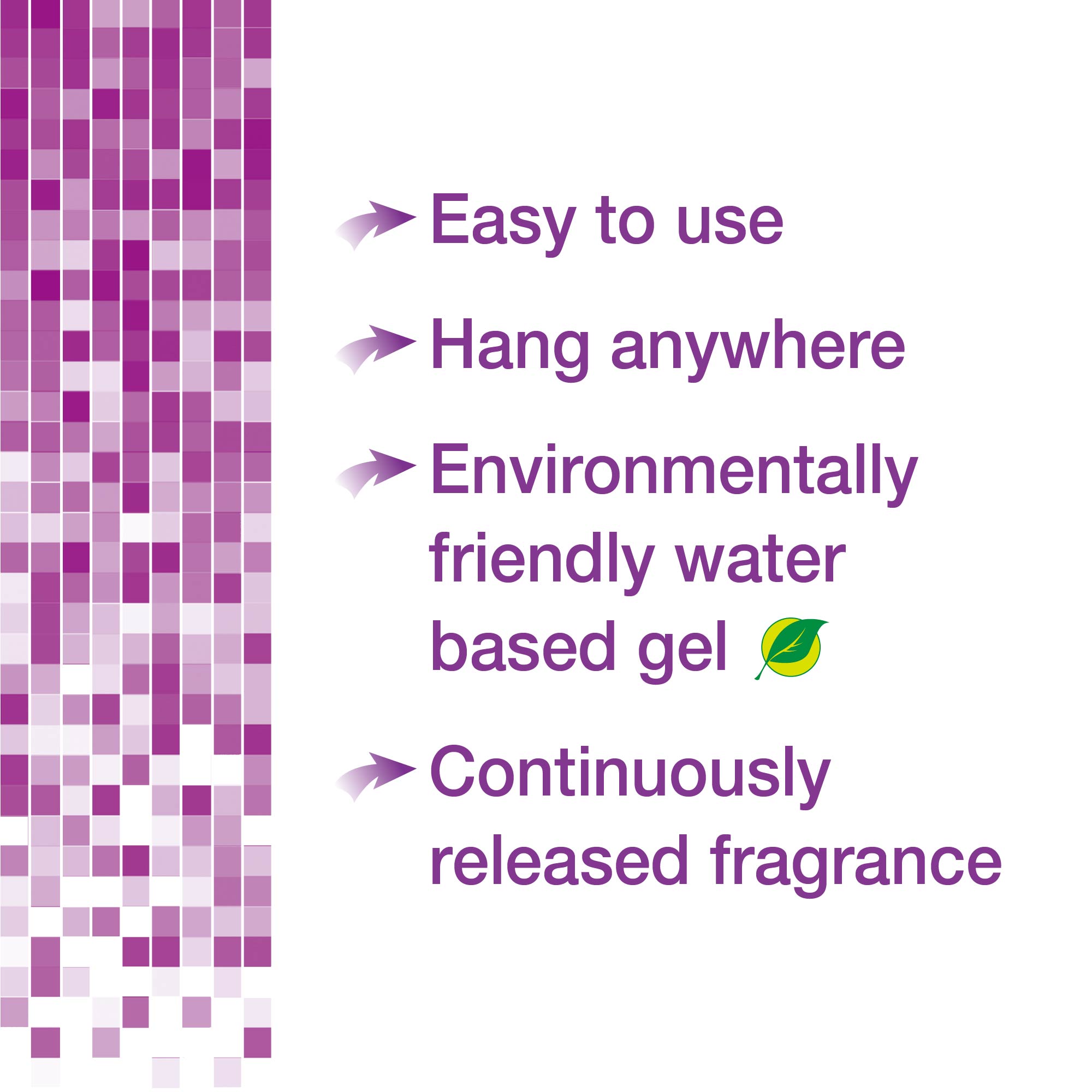 airBOSS Closet Hanging Room Air Freshener, Lavender Fragrance, 4 Ounce - image 3 of 8