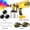 Battery * 2+accessories, variant on Cordless Battery Powered HVLP Paint Sprayer, Wireless Electric Spray Gun for Indoor Outdoor House Furniture Fence Wall DIY Painting