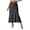 A-Black483, variant on XIAOCHA Women's Summer Polka-Dot Skirt High-Waist Casual Date Midi Skirts
