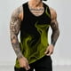 thumbnail image 2 of Camiseta Deportiva de Cuello Redondo de Secado Transpirable para Vestir Casual Y Gimnasio, Camiseta Atlética sin Mangas para el Verano, 2 of 9