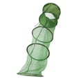 thumbnail image 1 of Collapsible Fishing Net Cage, Sturdy Space Saving Fishing Cage Basket Easy Drying Scratch Prevention Cross Sewing Process  for Fishing Accessories S,L, 1 of 7