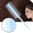thumbnail image 4 of Doublesided Comb,Double sided Wide Fine Hair Comb Dyed Hair Comb Best in Class, 4 of 7