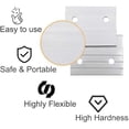 thumbnail image 2 of 6Pairs Z Clips French Cleat Picture Hanger Aluminum French Cleat Hanger Picture Hangers Wall Mounting Mirror Hanging, 2 of 5