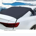 thumbnail image 4 of Rear Windshield Snow Cover for Cars | Sun Visor & Frost Shield | All-Weather, Frost-Proof, UV Protection, Windproof, Anti-Theft | Silver-Coated Cloth | 98x57x35in | 1 Pack, 4 of 7