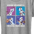 thumbnail image 3 of Frozen 2 - Making Memories Creating Traditions - Women's Short Sleeve Graphic T-Shirt, 3 of 5