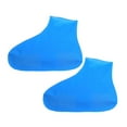 thumbnail image 2 of Eoperou 1 Pair Anti-slip Waterproof Shoe Cover Reusable Rain Boot Motorcycle Overshoe, 2 of 8