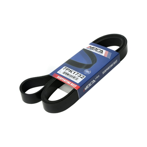 MOCA AUTOPARTS 7PK1732 Serpentine Belt for 12-07 Acura RDX L4 2.3L & 13 Acura RDX V6 3.5L & 04-03 Dodge Viper V10 8.3L & 06-02 Honda CR-V L4 2.4L