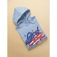 thumbnail image 3 of God Bless America Hoodie Women - Women Hoodie, 3XL, 3 of 4