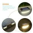 thumbnail image 2 of STRANDCHIC Solar-Powered Step Lights with High Efficiency Panels for Outdoor Stairs, Fences, Pathway and Garden Lighting, 2 of 5