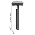 thumbnail image 3 of FACEGA Women's Safety Razor Single Straight Edge Razor Blades Close Shaving Manual Shaver (10 Refill), 3 of 7