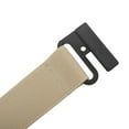 thumbnail image 6 of TANGNADE Womens Belts For Dresses Non Slip Backing Flat Buckle Stretch No Belt Adjustable Show Belt Beige, 6 of 6