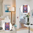 thumbnail image 4 of Yayeee Blank Wall Plate Cover 1-Gang 4.5"x2.7" Home Unused Decorative Outlet, Light Purple Flowers, 4 of 7