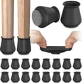thumbnail image 1 of 16pcs Chair Leg Floor Protectors, Silicone Covers To Protect Floors Felt Bottom Furniture Non Slip Protector Pads Caps Tw, 1 of 5