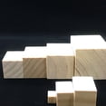 thumbnail image 5 of Tersarium 15 Pcs 5cm Unfinished Wooden Cube Wood Grain Blank Block Pieces DIY Ornament for Painting Art Pendant Crafts, 5 of 11
