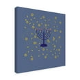 thumbnail image 2 of Trademark Fine Art 'Hanukkah 5' Canvas Art by Art Licensing Studio, 2 of 3