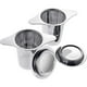 thumbnail image 1 of Tea Strainer Fine Pore Stainless Steel Tea Strainer With Two Tabs And Lid For Mug Tea Kettle - 2 Pack, 1 of 1