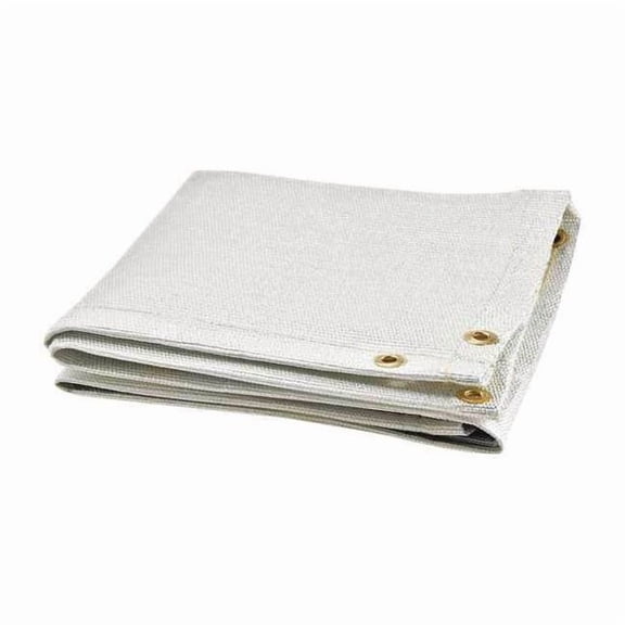 Steiner Welding Blanket,10 ft W,10 ft L,White 367-10X10