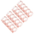 thumbnail image 4 of Binding Rings, 11mm Binding Thickness Plastic Binding Rings Easy Use Transparent Material Free Writing Segmented Design  For Office Supplies For School Use Transparent, 4 of 8