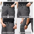 thumbnail image 4 of Pantalón Táctico Militar Impermeable Y Cortavientos Ix7, 4 of 8