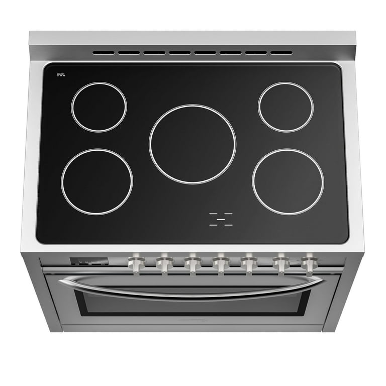 36 in. Professional Electric range Stainless Steel with Legs 4.3 cu.ft. KM FR36EE SS