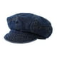 thumbnail image 5 of Gorra plana para mujer, moderna y cómoda boina vaquera para deportes al aire libre y picnic. Azul oscuro, 5 of 9