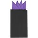 thumbnail image 1 of INSPIRAR CHIC Pañuelos de bolsillo para hombres, triángulos preplegados en tarjeta, pañuelo de traje, púrpura, talla única, 1 of 4