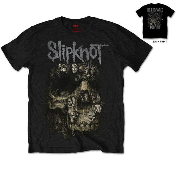 Slipknot Unisex T-Shirt Skull Group (Back Print) (Medium) - Walmart.com
