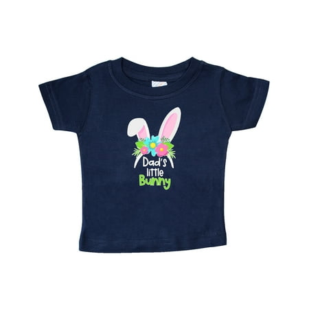 

Inktastic Dad s Little Bunny Cute Easter Bunny Ears Gift Baby Boy or Baby Girl T-Shirt