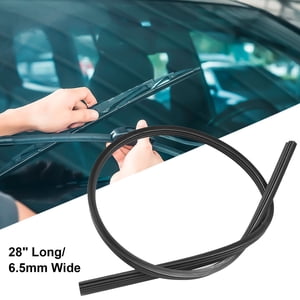 BUYISI 700Mm 28\" Car Wiper Rubber Strips Refill Wiper Blade Replacement Parts Windshield Wiper Blades Blade Soft Car Accessorie