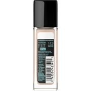 Maybelline Fit Me Matte + Poreless Liquid Foundation Makeup, 112 Natural Ivory, 1 fl oz