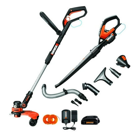 Worx WG951.2 20V Lithium-Ion 2-Piece Outdoor Tool Combo Kit