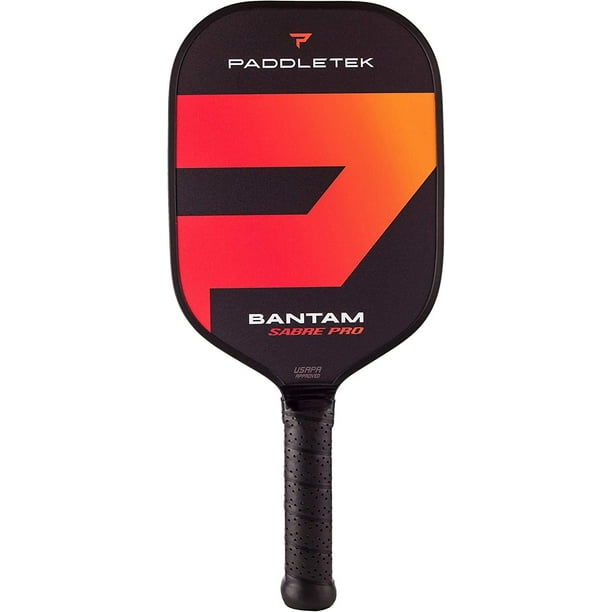 Paddletek Bantam Sabre Pro Pickleball Paddle Thin Grip Wildfire Red