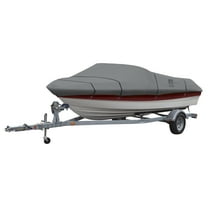 Classic Accessories Lunex RS-1 Boat Cover, Fits Boats 17' - 19' L x 102" W, Trailerable Boat Cover with All-Weather Ripstop Fabric, Model D