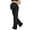 Black-3, variant on bbymog Women's Maternity Pants Solid Color Elastic Waist Straight Pregnancy Pants with Pocket Maternity Clothes Black B L